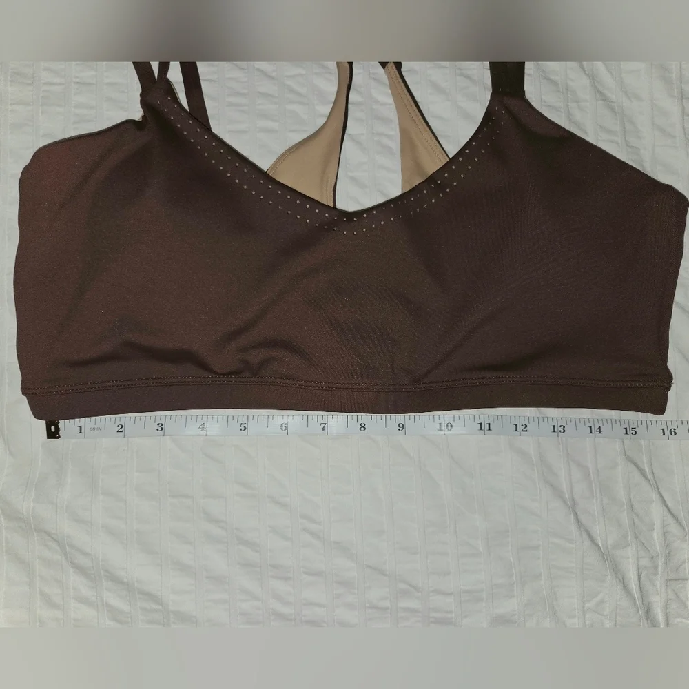 NWOT BuffBunny Airbrush Laser Cut Sports Bra - Picture 6 of 6